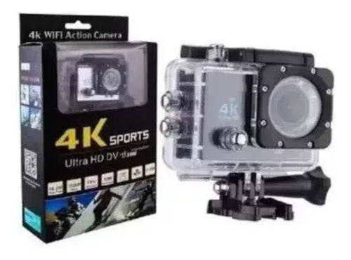 Camara 4k Deportiva Wifi Sumergible 30mt